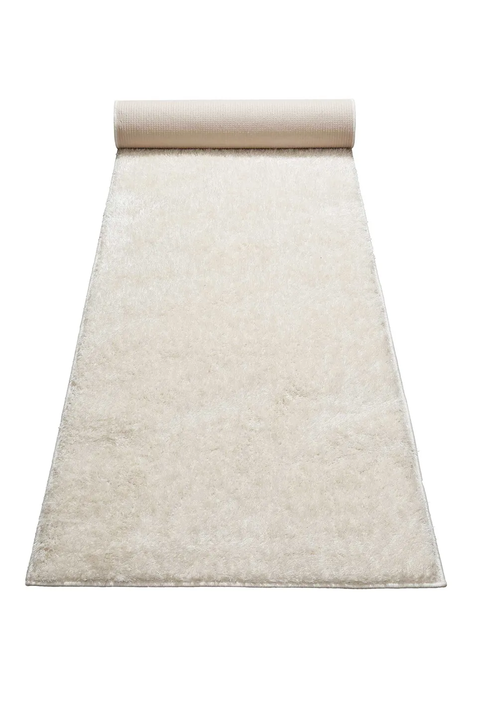 weconhome-fanny-hochflor-teppich-creme-wei-waschbar image 1