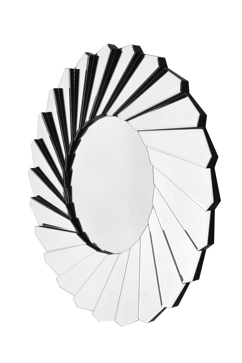 kayoom-wandspiegel-zeus-510-silber-runder-spiegel-ca-80-cm-durchmesser image 2