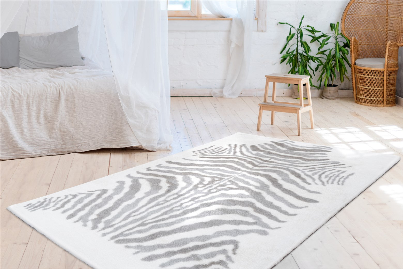 kayoom-rabbit-animal-425-kuschelteppich-hochflor-animal-print-kaninchenfell-gef- image 2