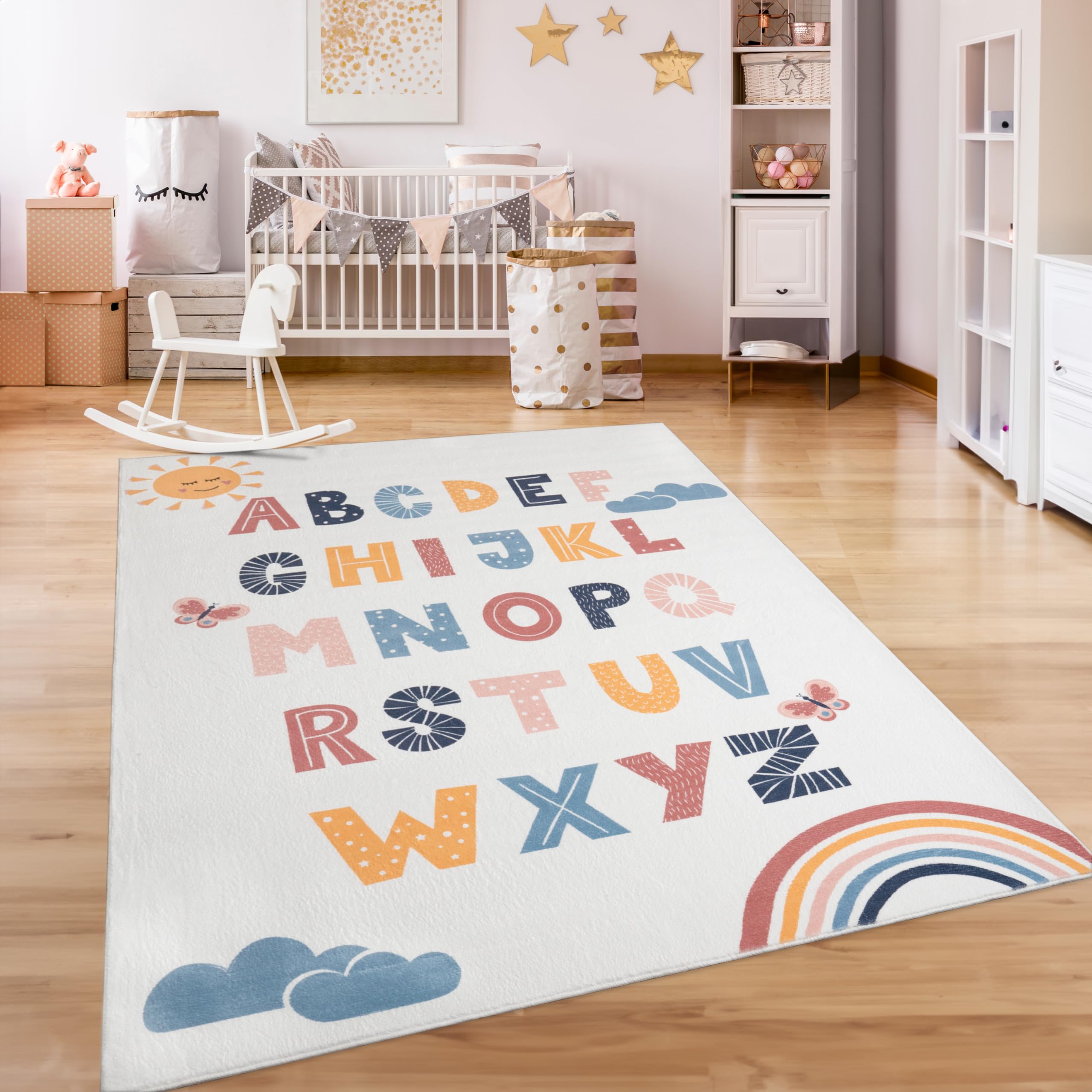 paco-home-kinderteppich-krone-herzen-160x220-cm-in-beige image 8