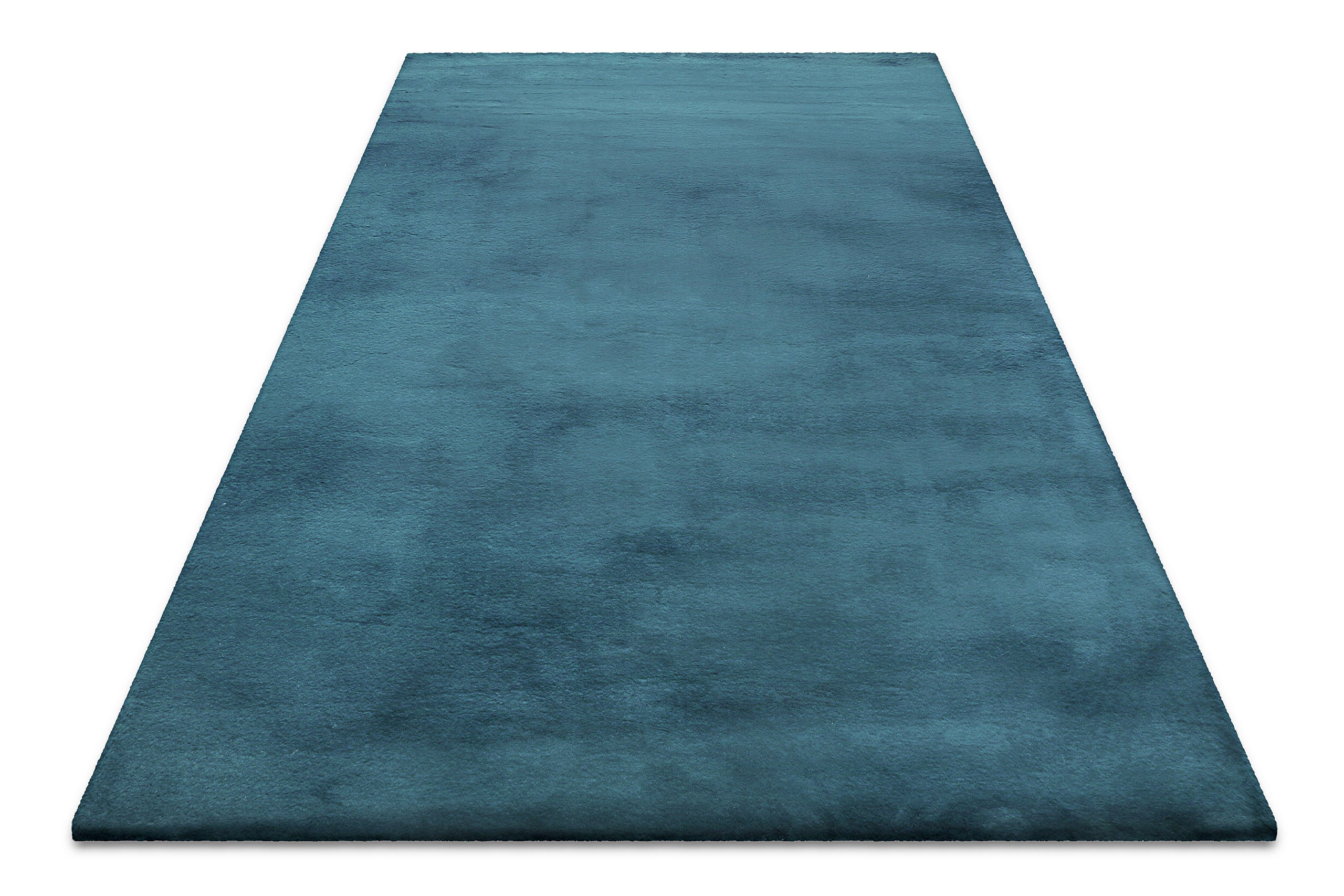 weconhome-basics-anna-kunstfell-teppich-petrol-hochflor image 4