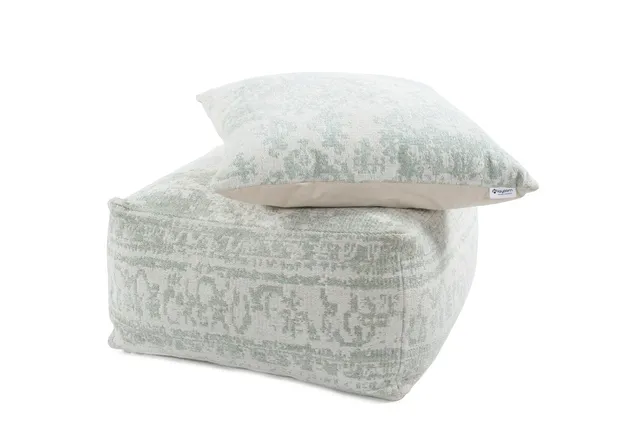 kayoom-paramount-pouf-cushion-set-110-2-teiliges-retro-set image 1