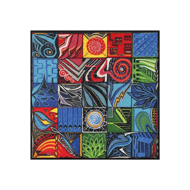 salonloewe-gemelli-teppich-85-x-85-cm-quadratische-fu-matte-mit-kunstmotiv-rutsc image 1