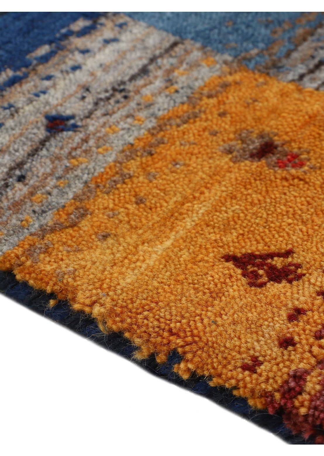 carpetfine-gabbeh-don-l-ufer-80x300-cm-multicolor-wolle image 6