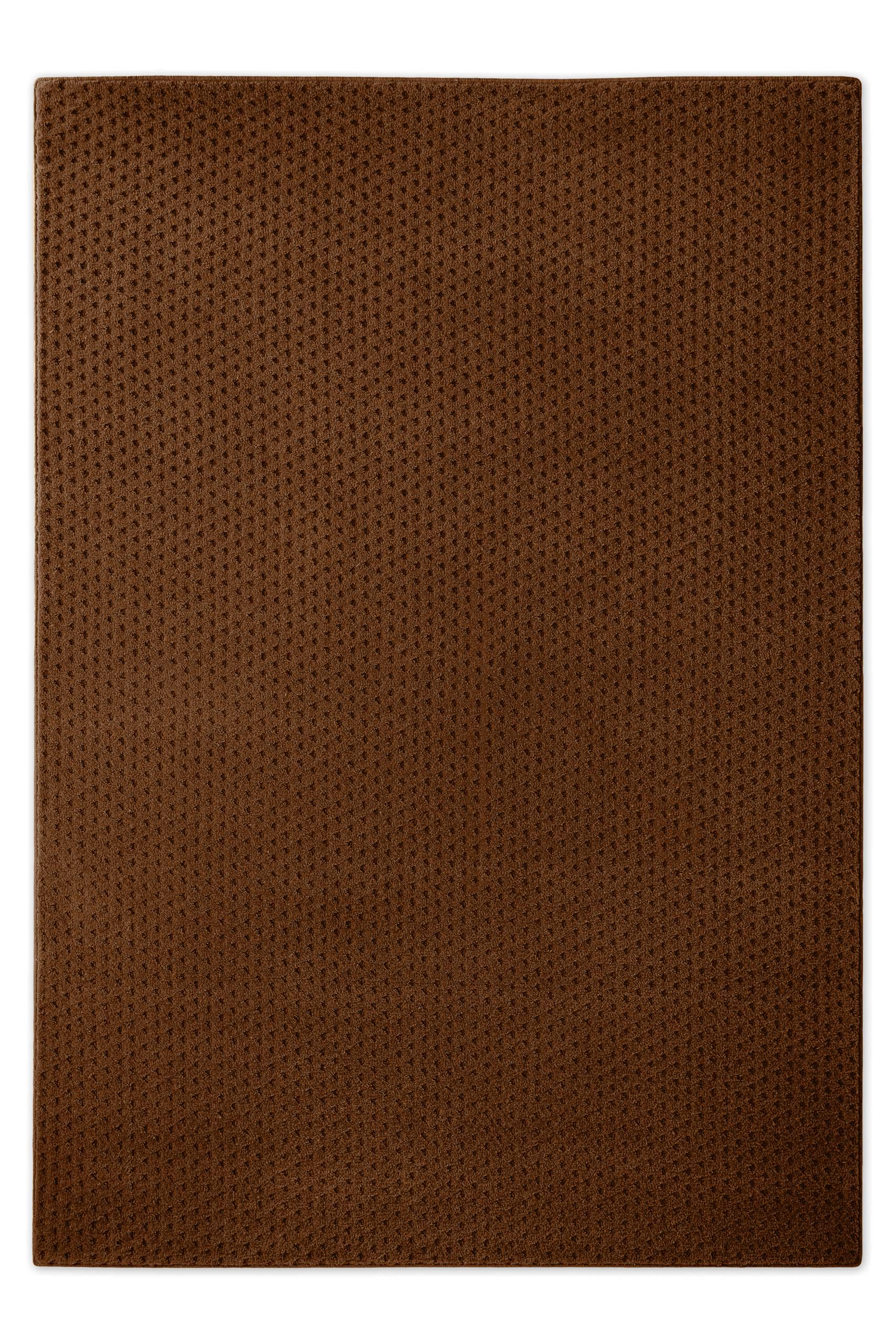 weconhome-castello-three-kurzflor-teppich-eckig-braun-aus-schurwolle image 2