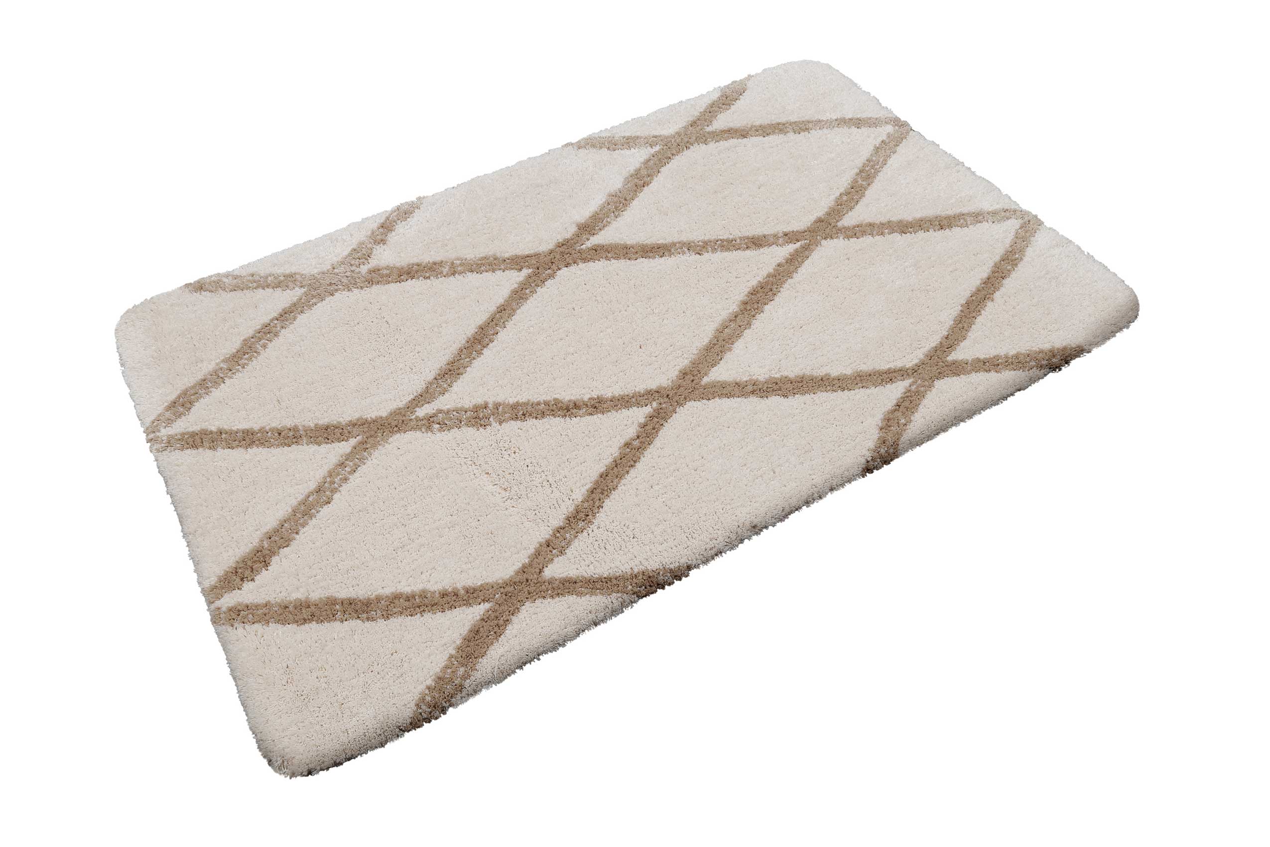 homie-living-san-bosa-badteppich-beige-sand-rauten-getuftet image 4