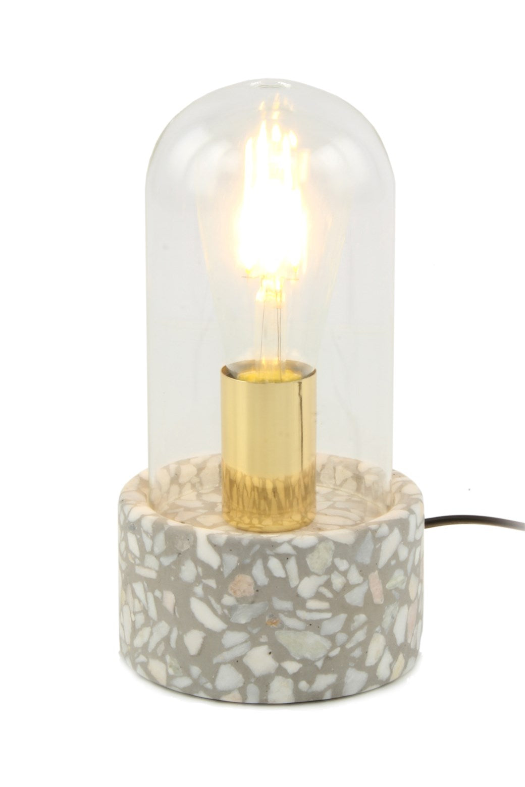 kayoom-tischlampe-curacao-725-stilvolle-tischleuchte-mit-glaskuppel-minimalistis image 6