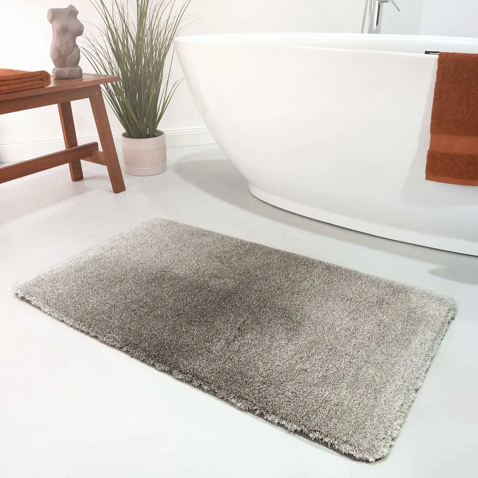 weconhome-basics-badteppich-taupe-meliert-luuk-getuftet image 1