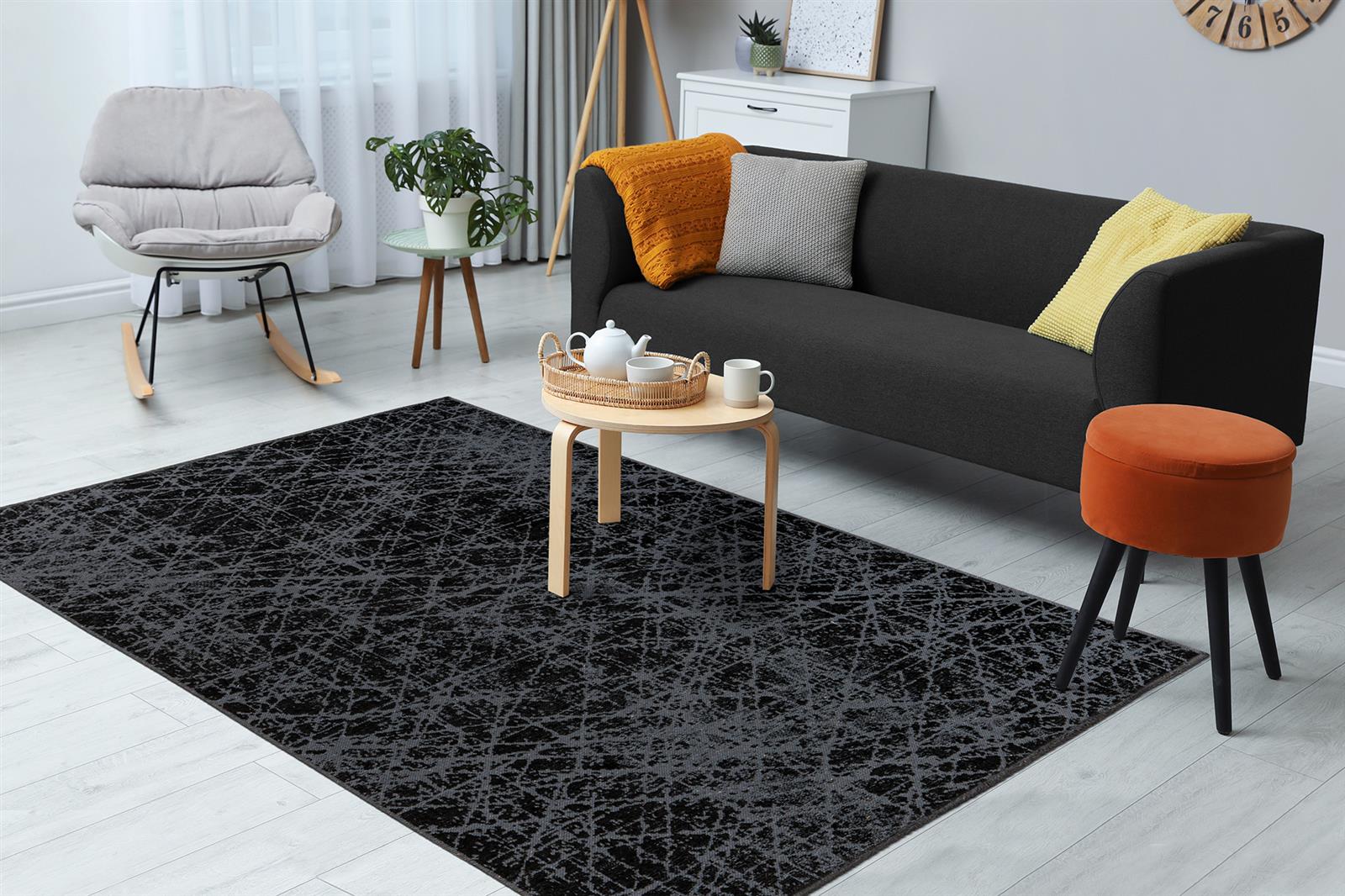 kayoom-kalea-225-flachgewebeteppich-mit-3d-struktur-und-used-look image 2