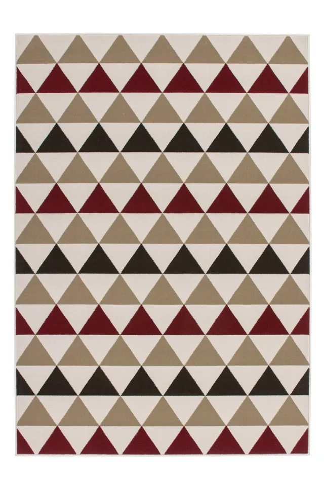 kayoom-now-825-kurzflorteppich-geometrisches-rautenmuster-verschiedene-farben-gr image 1