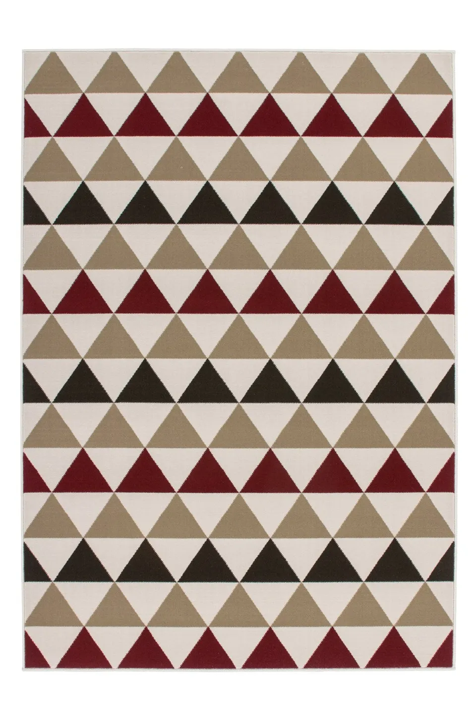 kayoom-now-825-kurzflorteppich-geometrisches-rautenmuster-verschiedene-farben-gr image 1