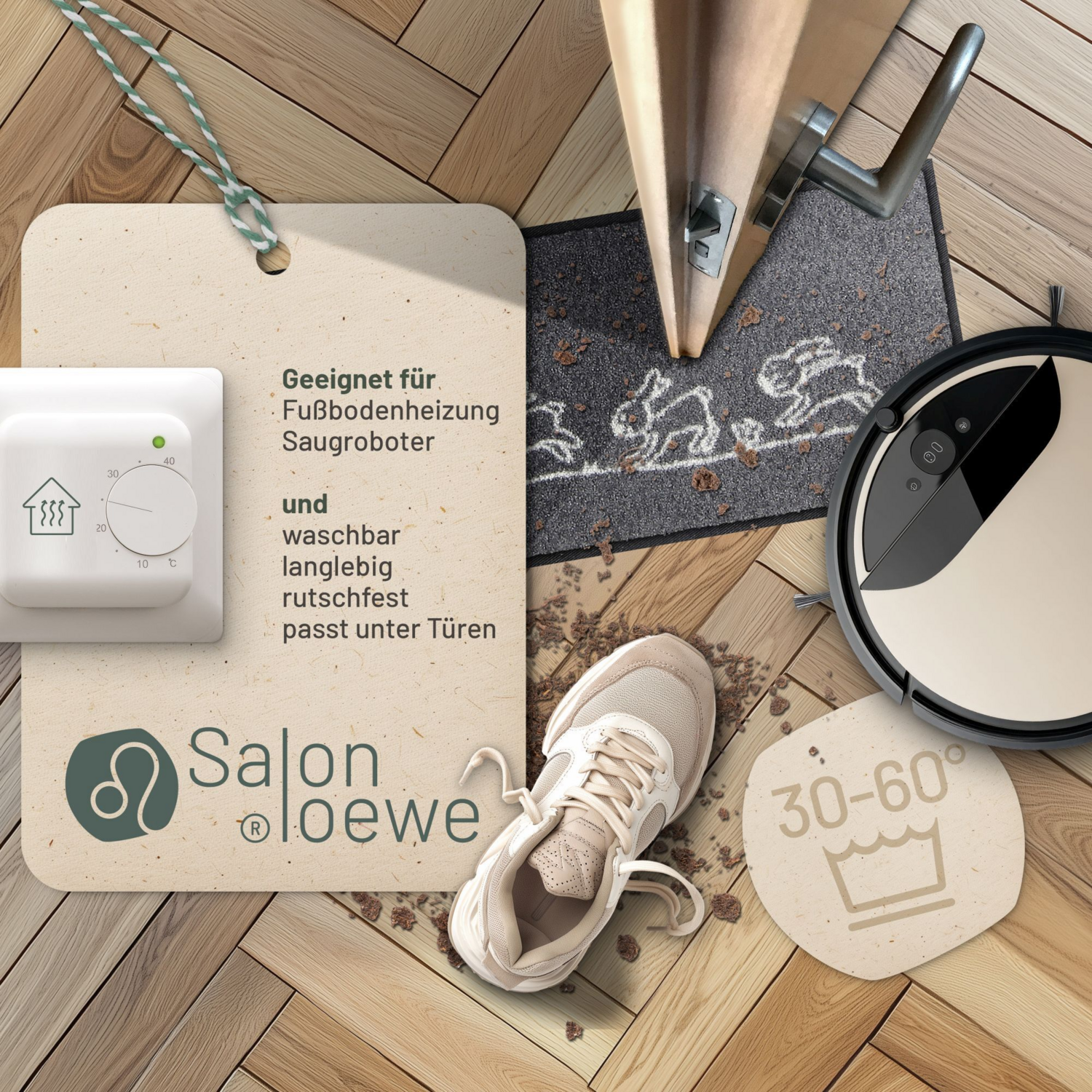 salonloewe-hereingehoppelt-minimatte-30-x-75-cm-kleine-bedruckte-fu-matte image 2