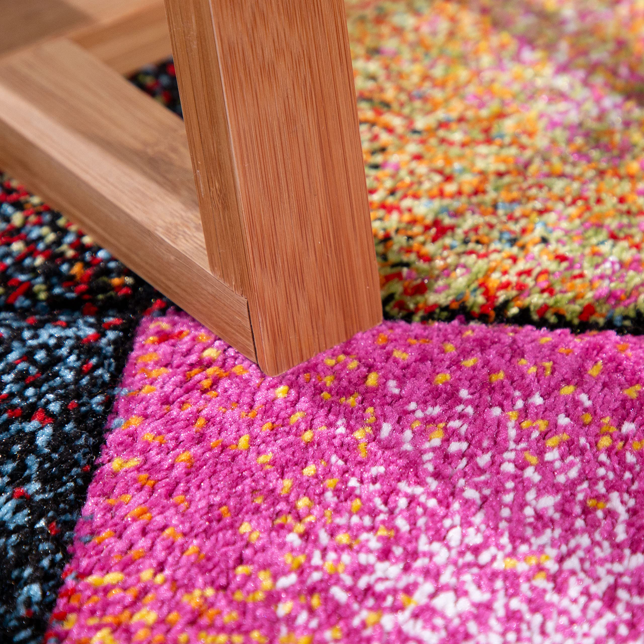paco-home-kurzflor-teppich-3d-karo-geometrisch-bunt-200x290-cm image 4