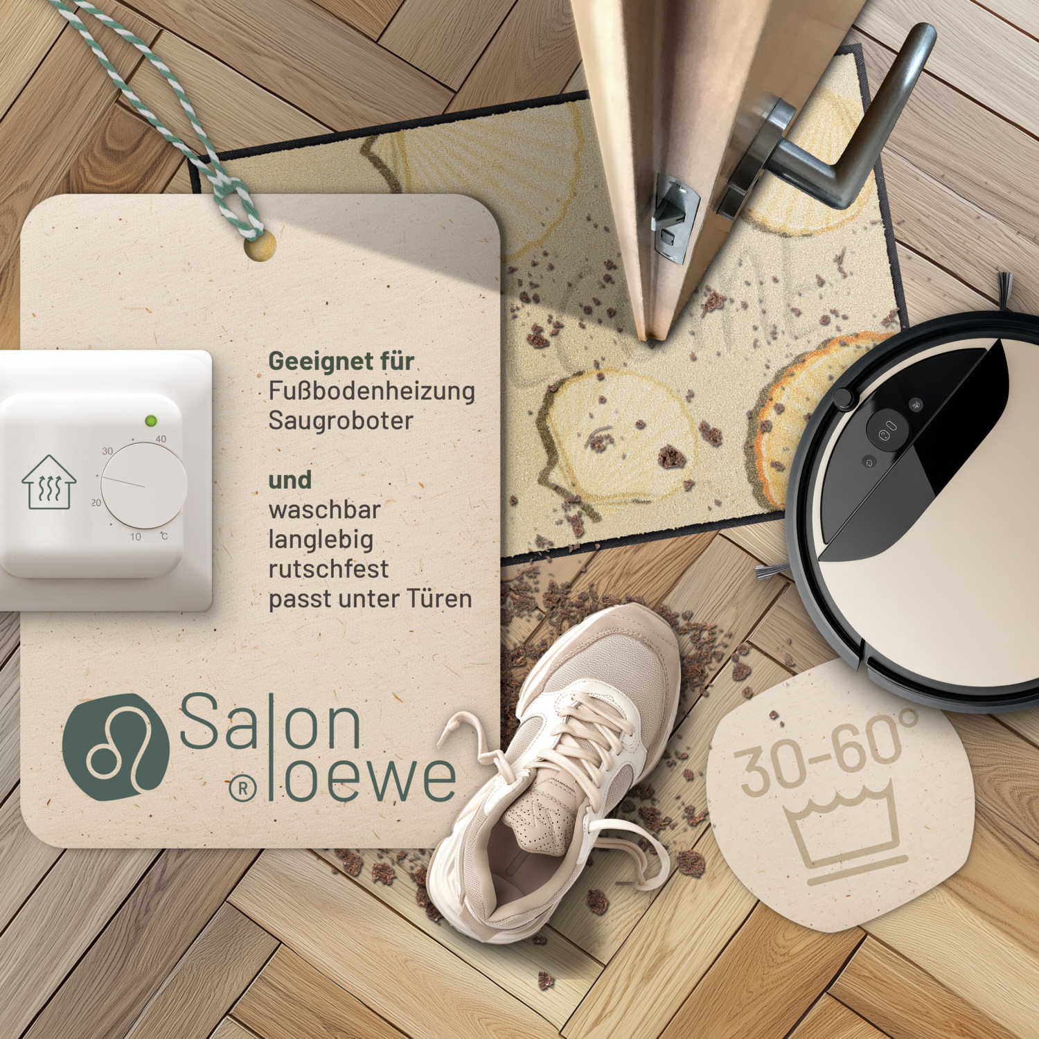 salonloewe-shell-seekers-eingangsmatte-50-x-75-cm-sandfarben-mit-muschelmotiv-un image 3