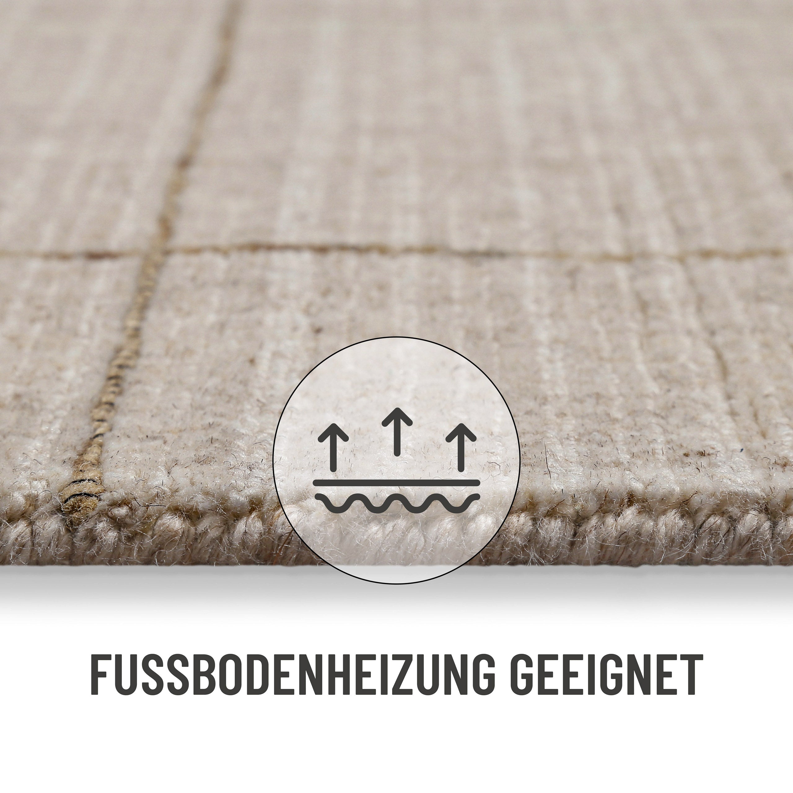 weconhome-kurzflorteppich-milly-greige-handgewebt-80-tencel-20-schurwolle image 5