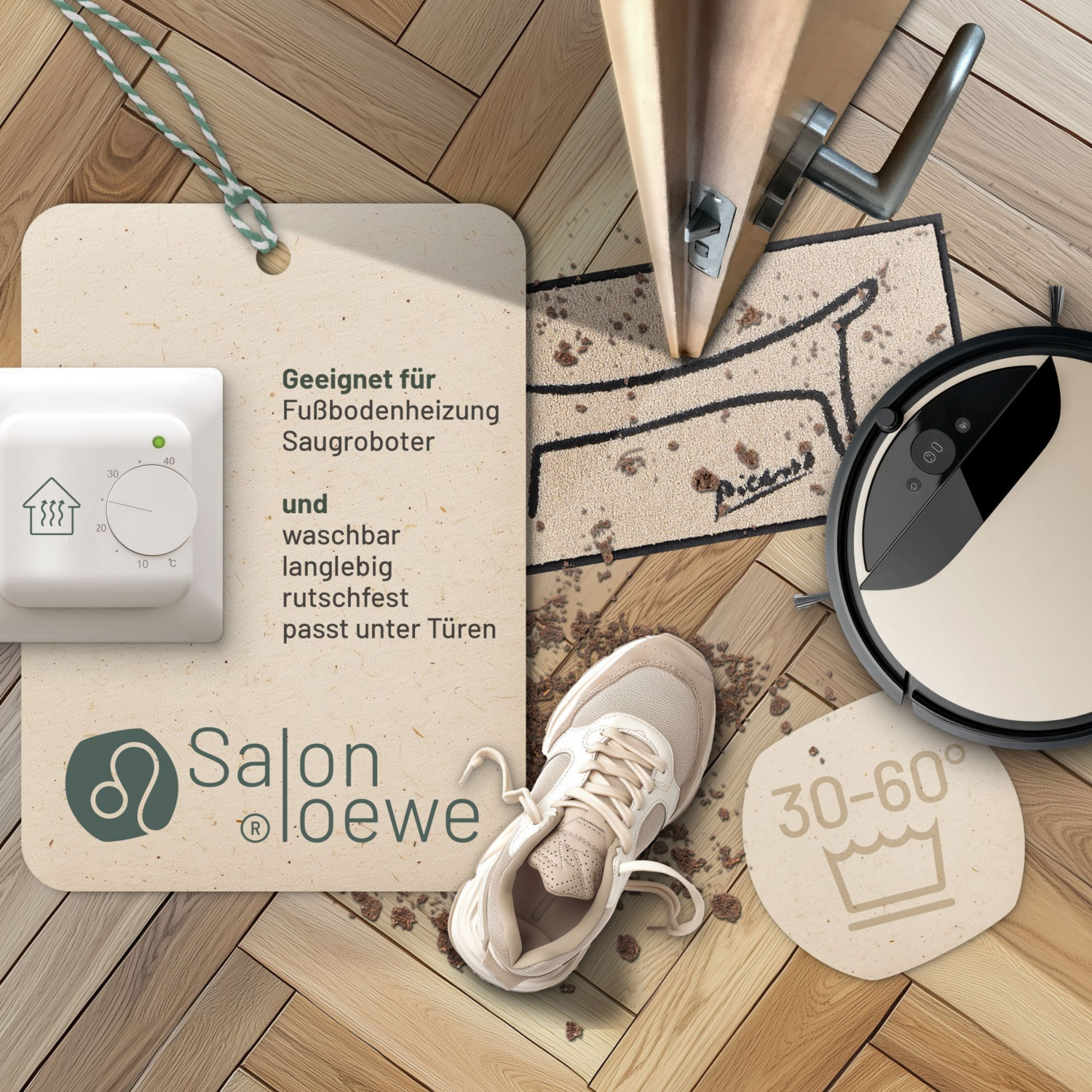 salonloewe-picassos-dackel-minimatte-30-x-75-cm-schmale-fu-matte-mit-dackelmotiv image 2