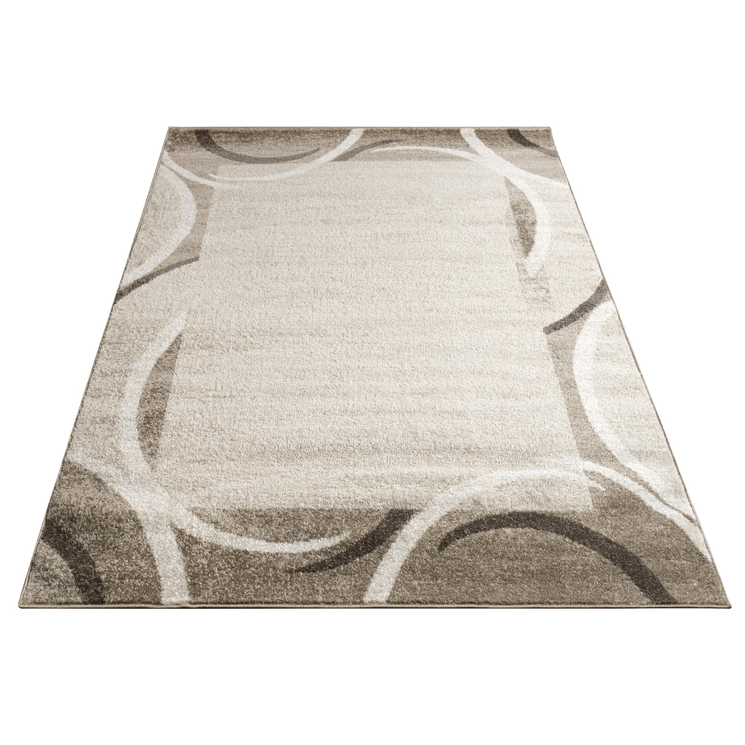 paco-home-vintage-kurzflor-teppich-80x150-cm-braun-beige-geometrisch image 5