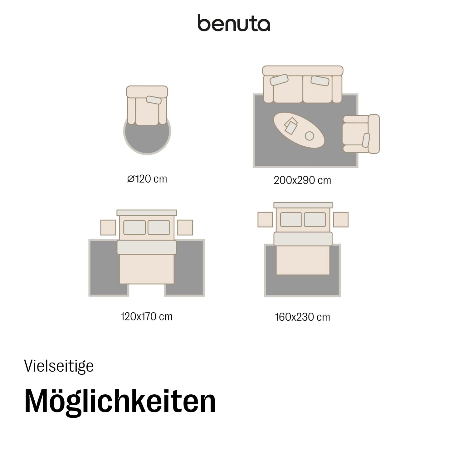 benuta-basic-hochflorteppich-soho-beige-160x230-cm image 6