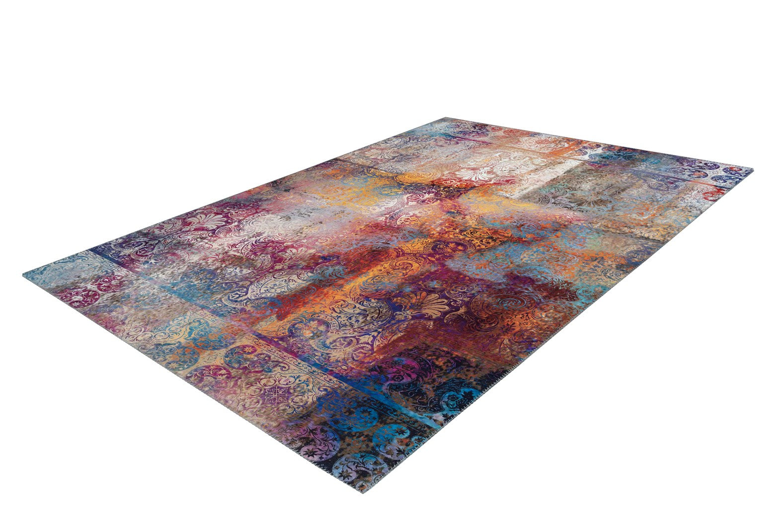 kayoom-galaxy-125-flachflorteppich-mit-vintage-charme image 3