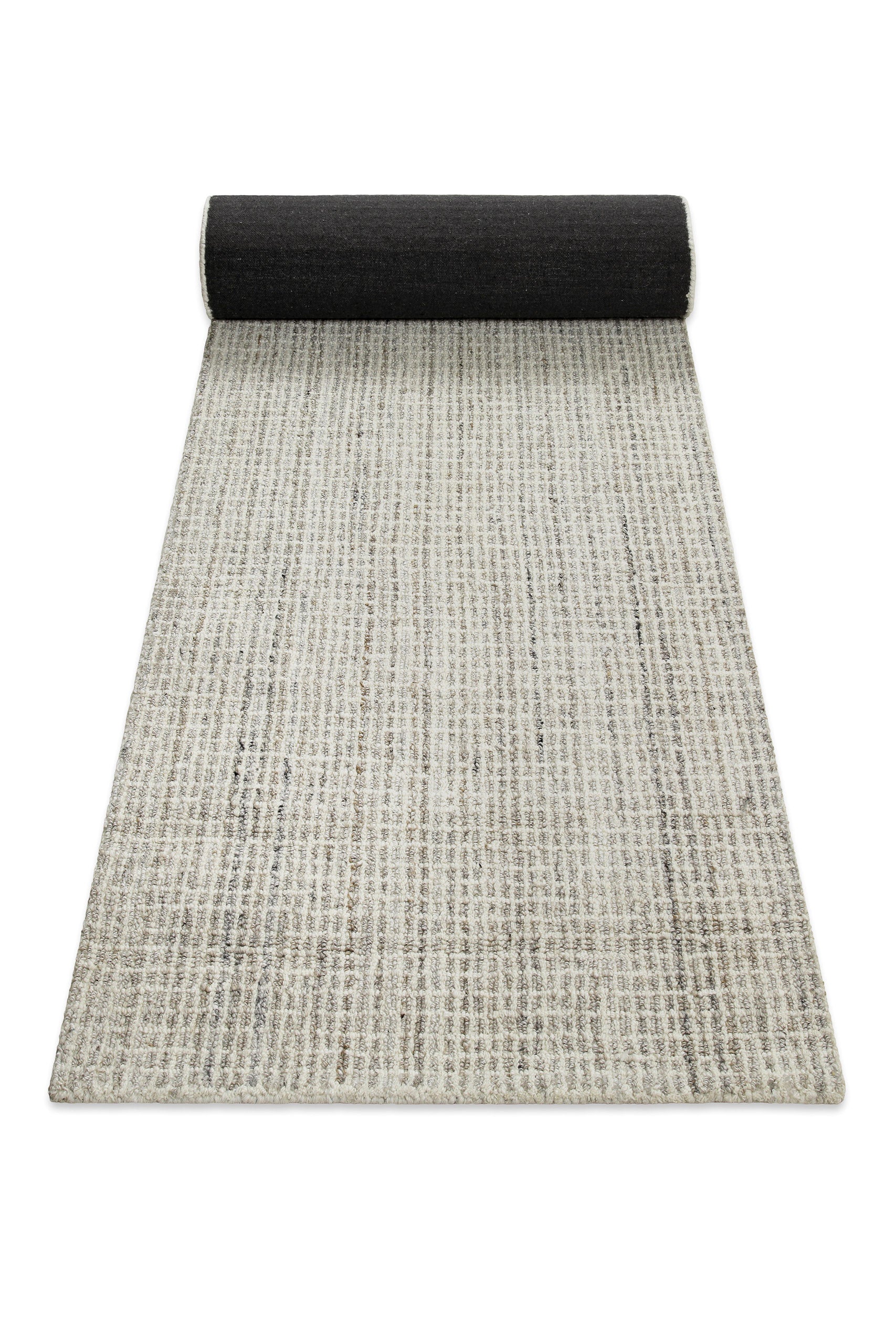 weconhome-hamptons-fourteen-kurzflor-teppich-rund-greige-meliert image 3