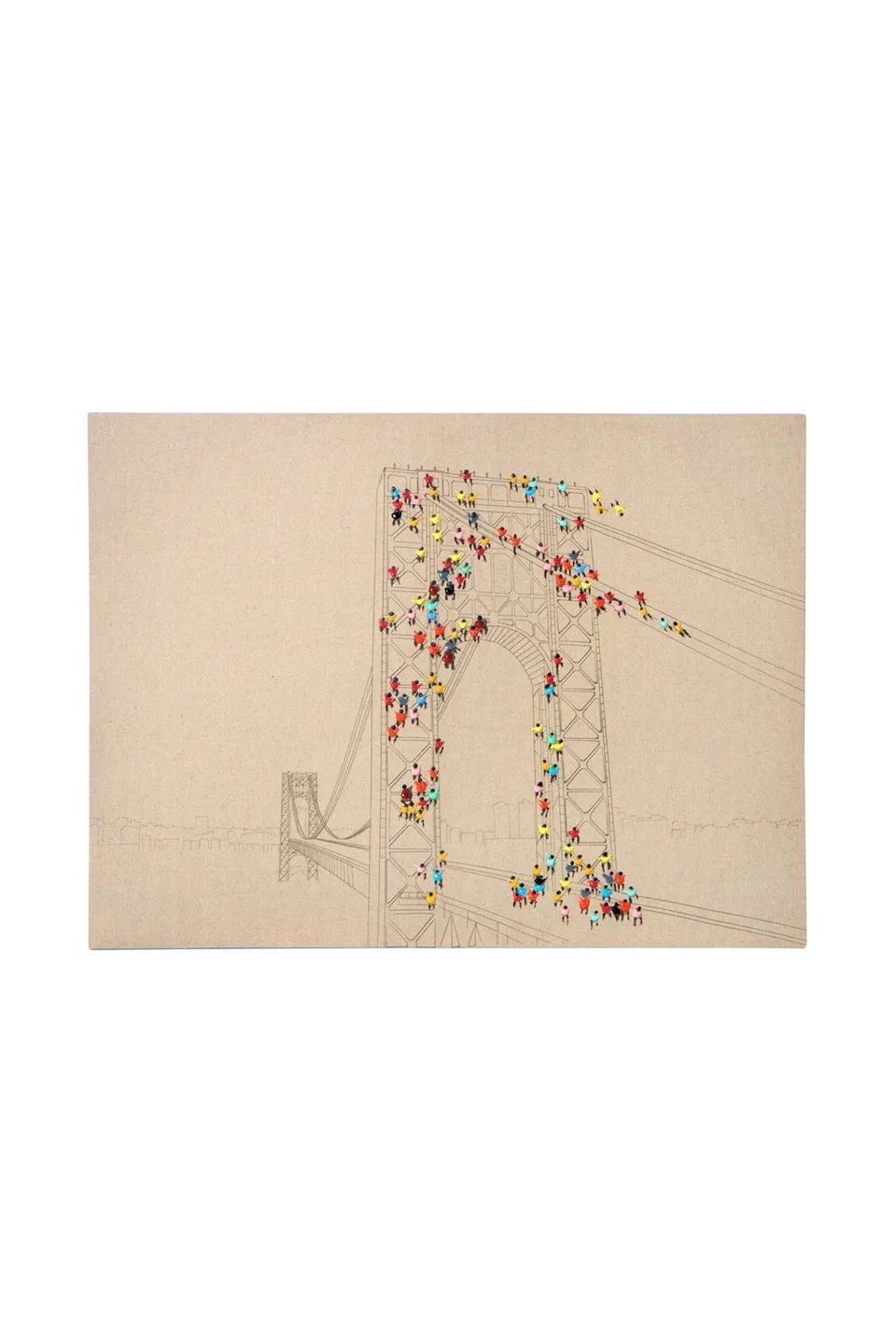 kayoom-l-wandbild-menschenmenge-ii-100-cm-x-75-cm-acryl-auf-leinwand-50-rabatt image 1