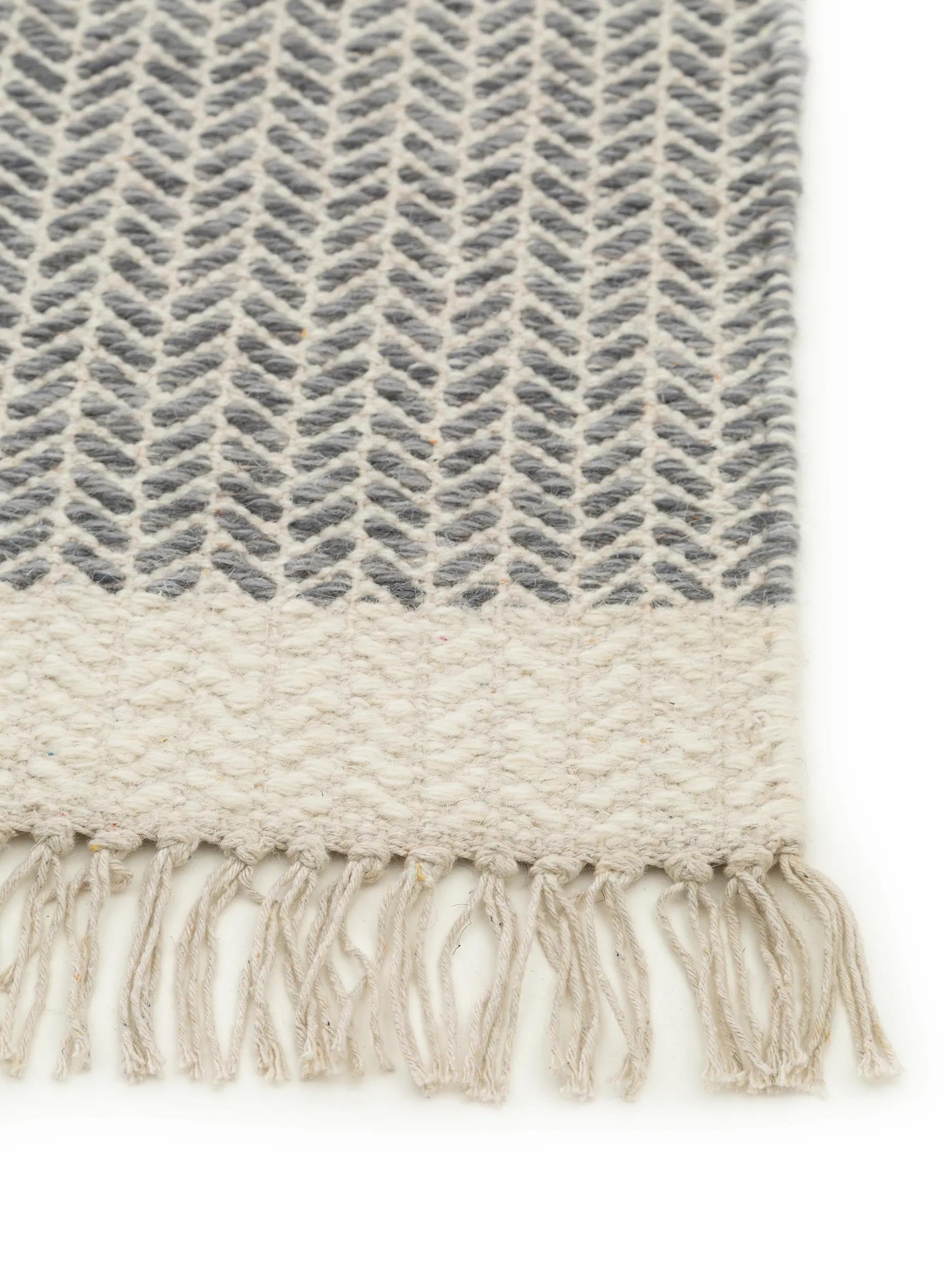 benuta-pure-wollteppich-kim-grau-120x170-cm-ikat image 5