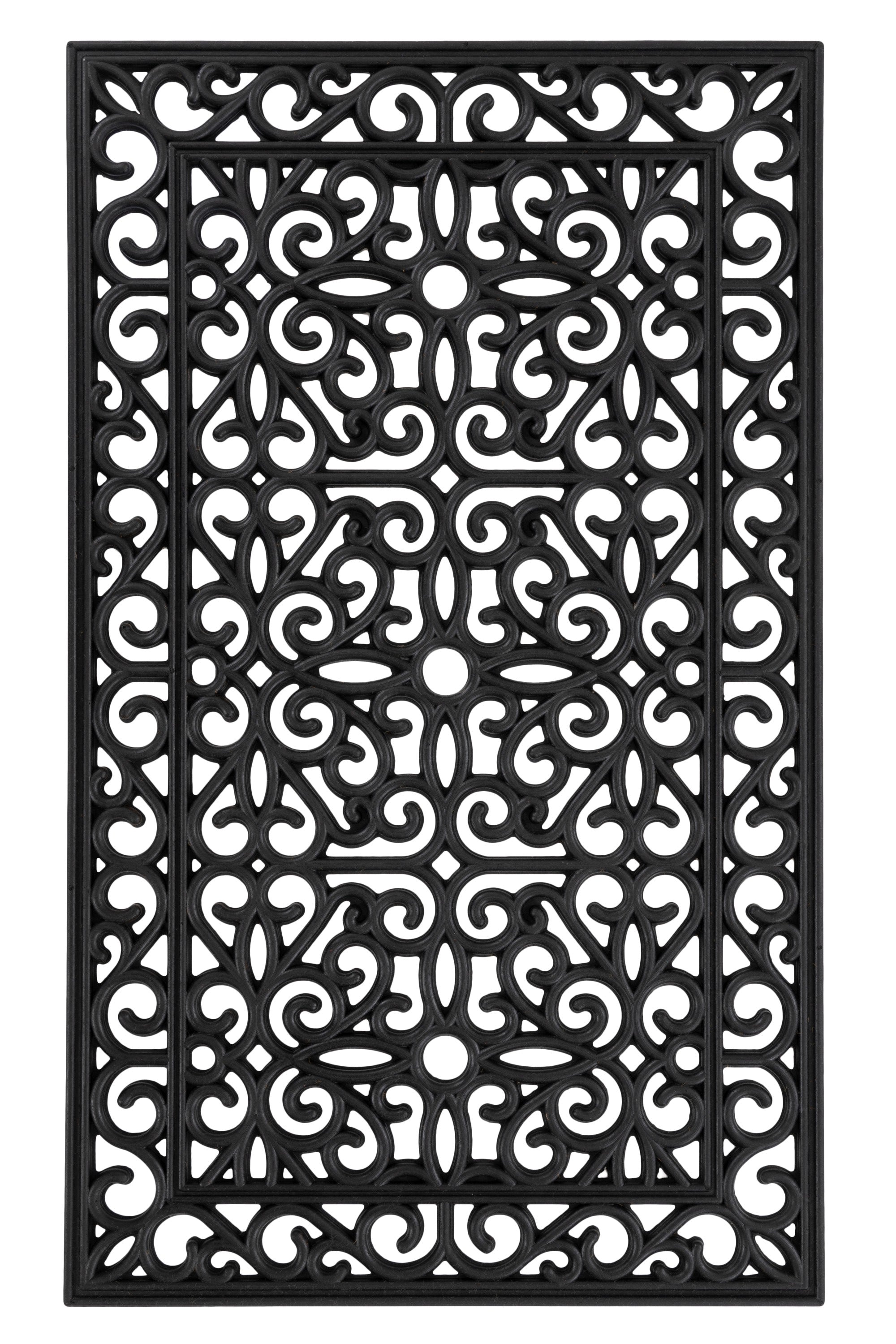 kayoom-everyday-125-fu-matte-45-x-75-cm-gummi-3330-g-m-schwarz image 1