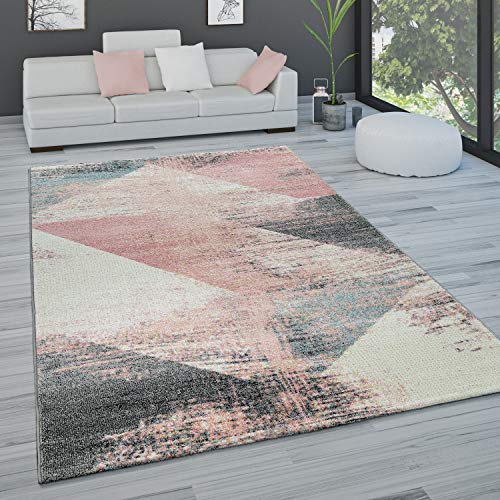 paco-home-metro-kurzflor-teppich-120x170-cm-bunt-vintage-pastell-rauten image 6