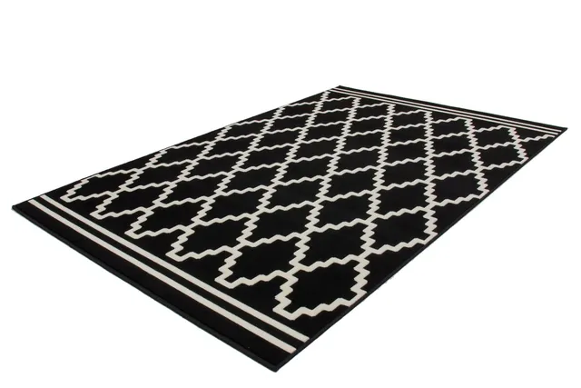 kayoom-lina-225-kurzflorteppich-in-3d-optik-taupe-elfenbein-verschiedene-gr-en image 1