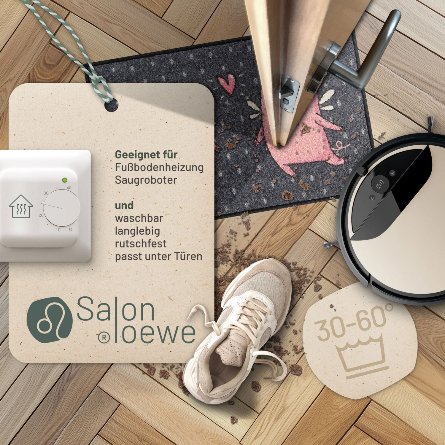 salonloewe-love-pigs-grey-eingangsmatte-45-x-70-cm-grau-waschbar-rutschfest image 2