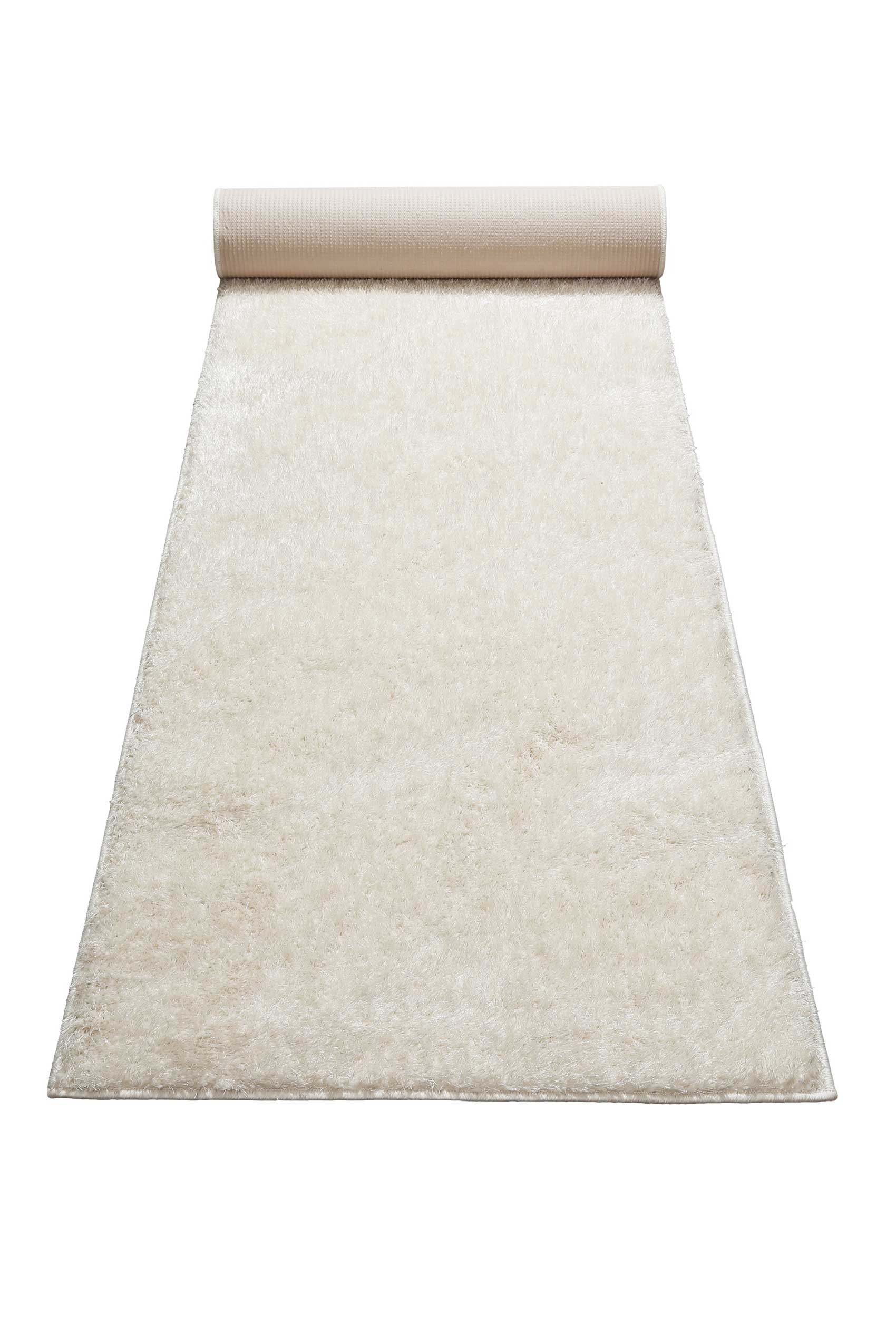 weconhome-fanny-hochflor-teppich-creme-wei-waschbar image 1