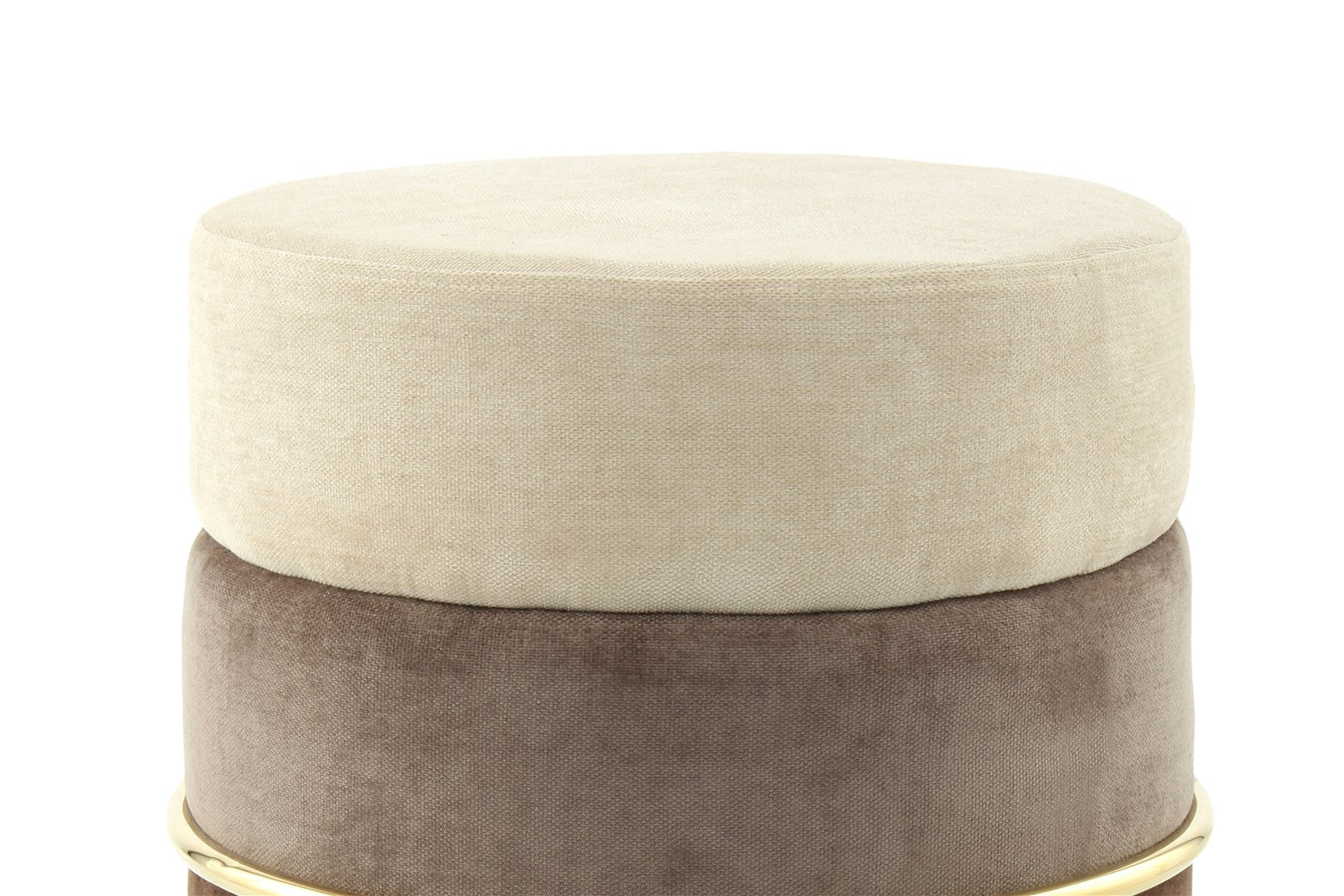 kayoom-hocker-matilda-225-runder-sitzpouf-mit-elegantem-metallgestell-und-weiche image 8