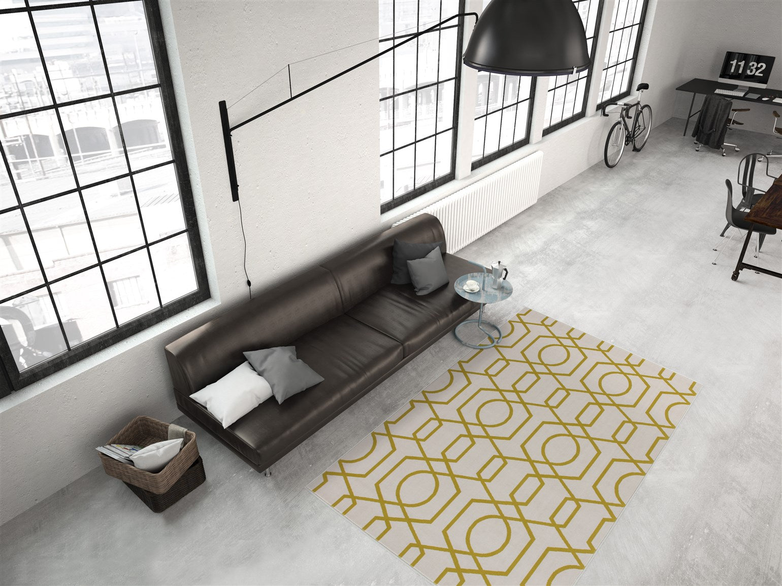 kayoom-now-425-kurzflorteppich-mit-geometrischem-design image 2