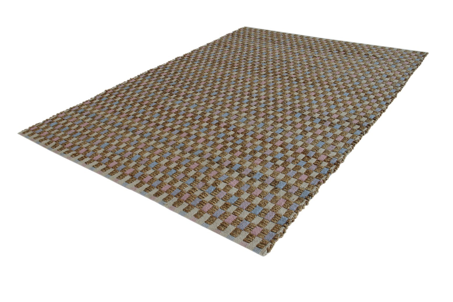 kayoom-chess-110-naturteppich-flachflor-aus-baumwolle-und-jute-verschiedene-farb image 5