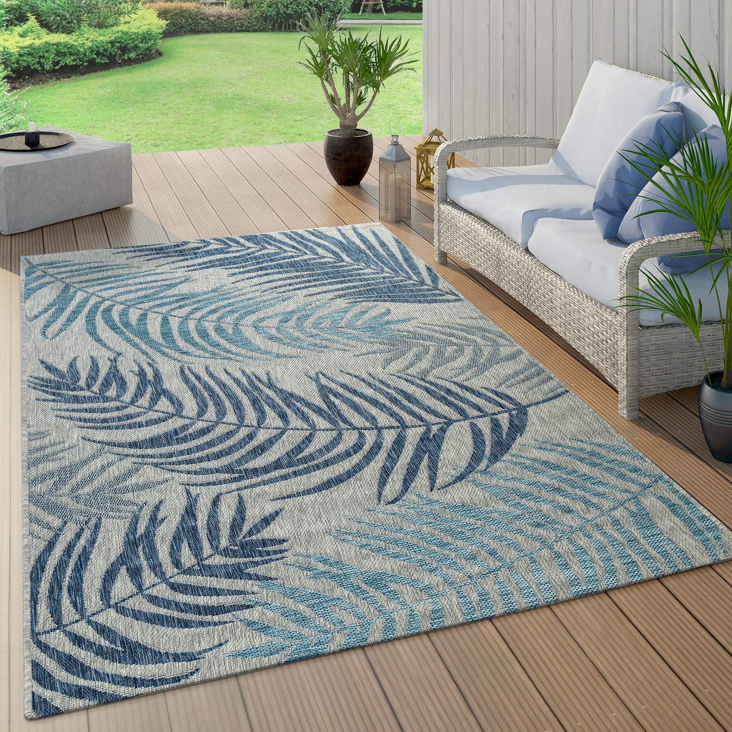 paco-home-in-outdoor-teppich-flachgewebe-jungle-palmen-pastell-blau-80x150-cm image 1