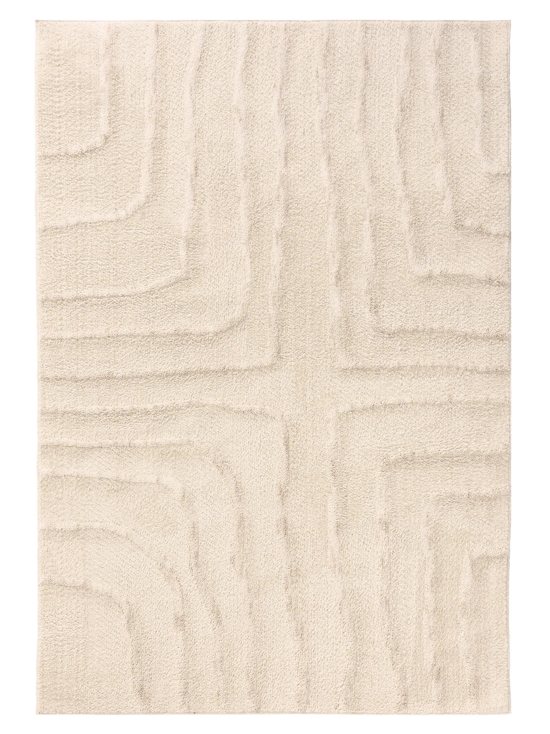 benuta-pop-teppich-junis-creme-120x170-cm-kunstfaser-rechteckig-abstrakt-geometr image 1