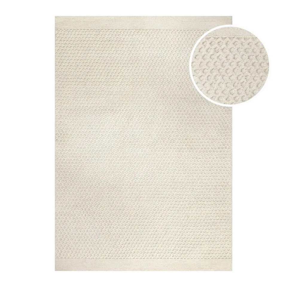 weconhome-kurzflor-teppich-creme-wei-schurwolle-hamptons-thirtyeight image 1