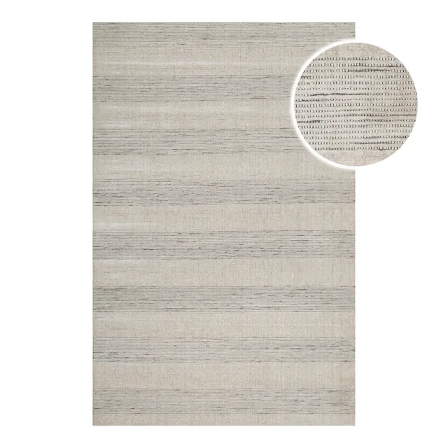 weconhome-seattle-kurzflor-teppich-perl-wei-tencel-wolle image 1
