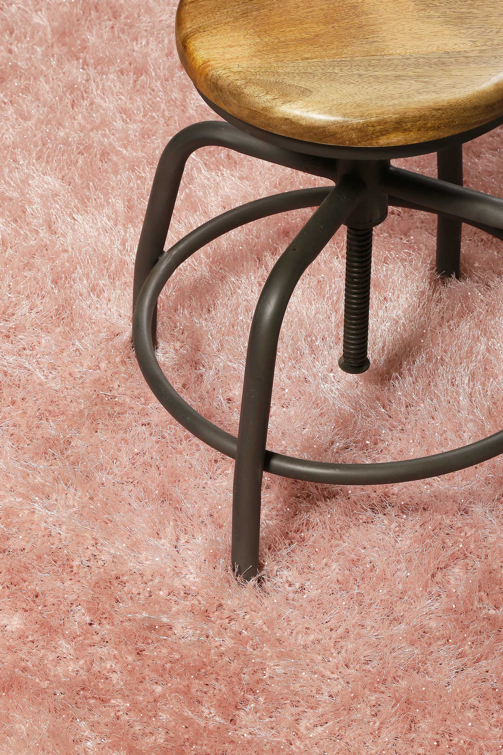 weconhome-shiny-touch-hochflor-teppich-rosa-gl-nzender-shaggy-mit-glanzf-den image 6