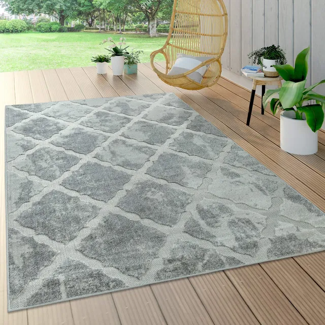 paco-home-outdoor-teppich-geometrisch-3d-grau-2-160x230-cm image 1