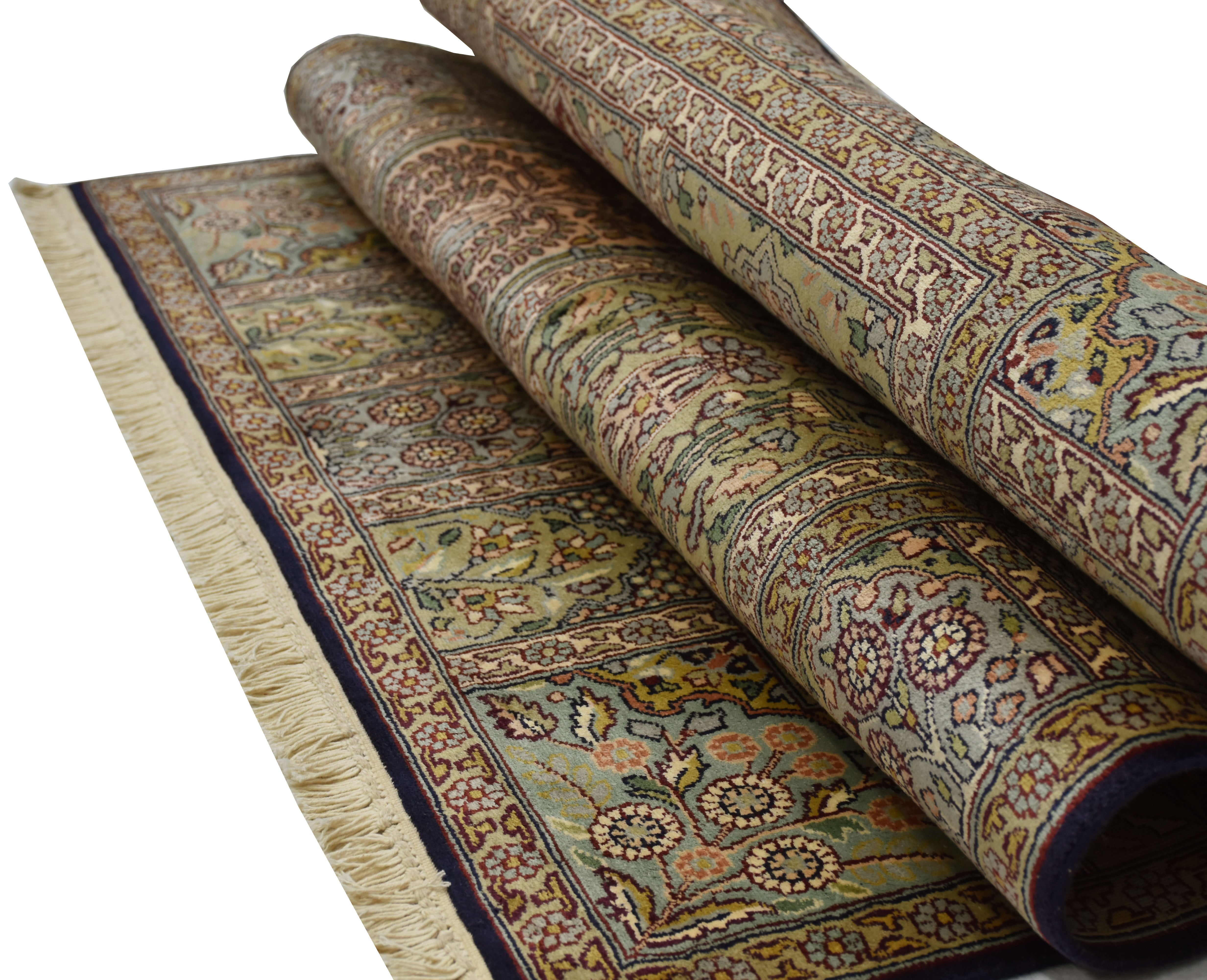 kayoom-hamadan-8450-multi-hochflor-teppich-95x158-cm-handgewebt-orient-design image 6