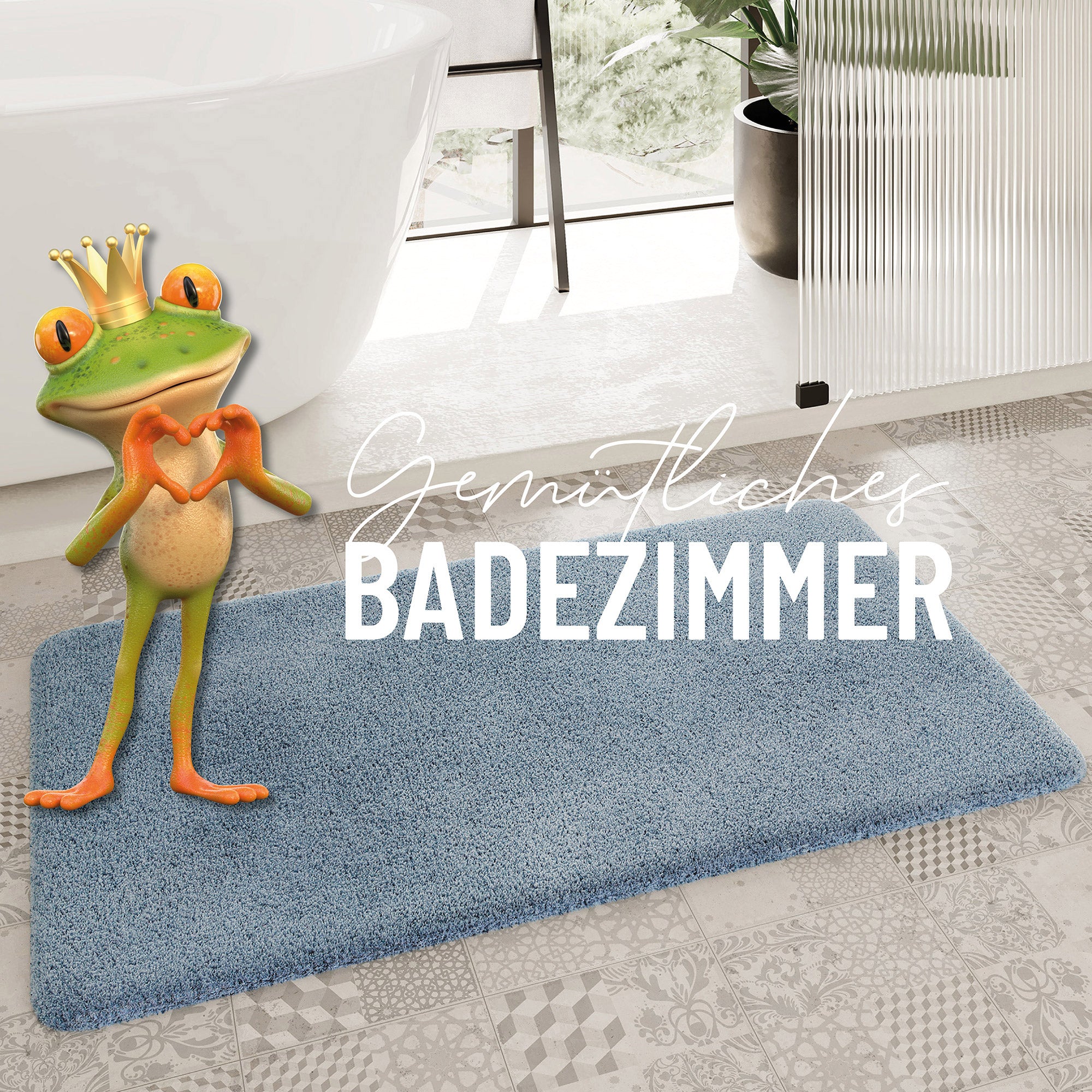 homie-living-badteppich-porto-azzurro-rauch-blau-getufteter-hochflor-19-50 image 2