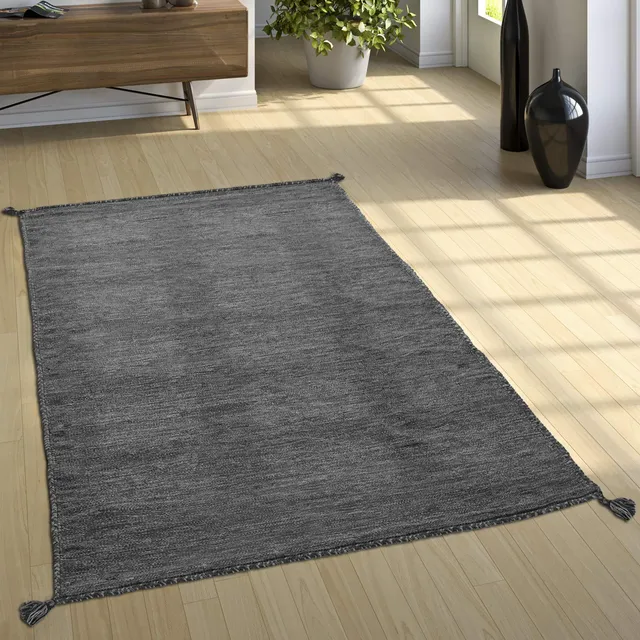 paco-home-designer-webteppich-kelim-grau-60x110-cm image 1