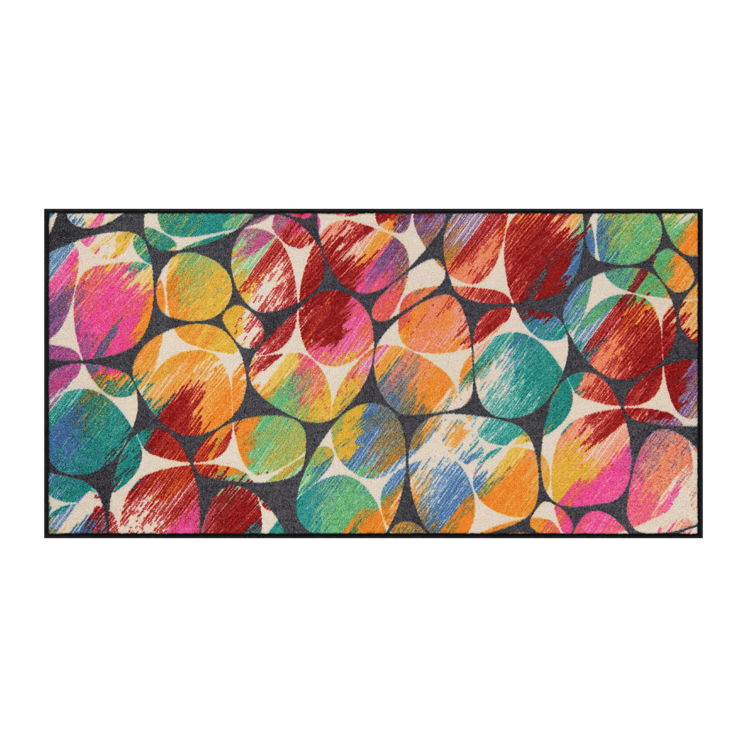 salonloewe-stone-layers-colourful-l-ufer-75-x-150-cm-fu-matte-mit-bunten-kreisen image 1