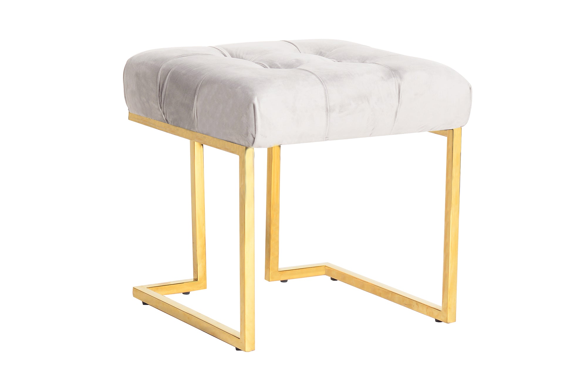 kayoom-hocker-rarity-125-eckiger-polsterhocker-mit-samtbezug-und-goldenem-metall image 7
