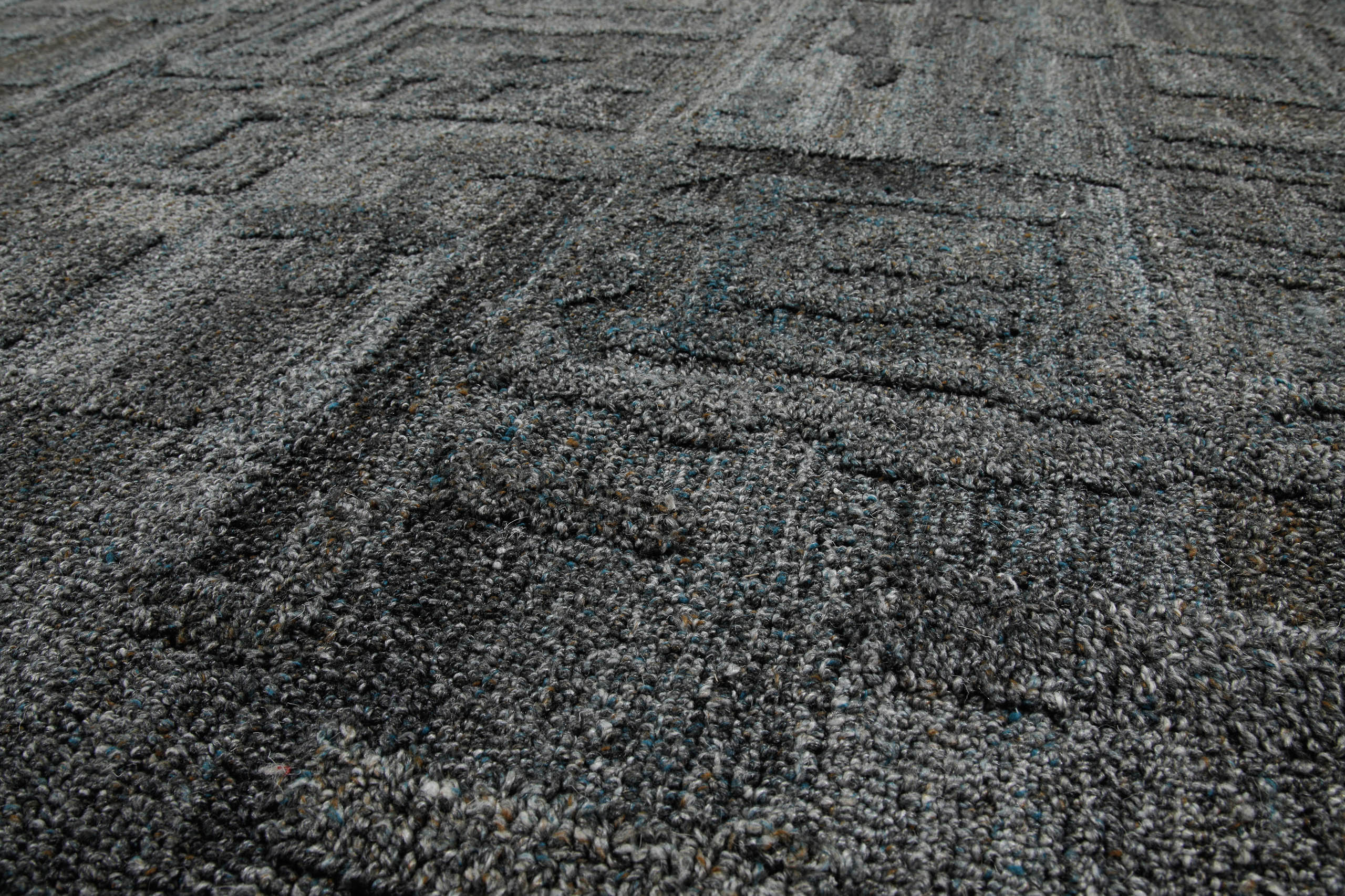 weconhome-hamptons-fortytwo-kurzflor-teppich-rund-blau-grau-meliert image 6