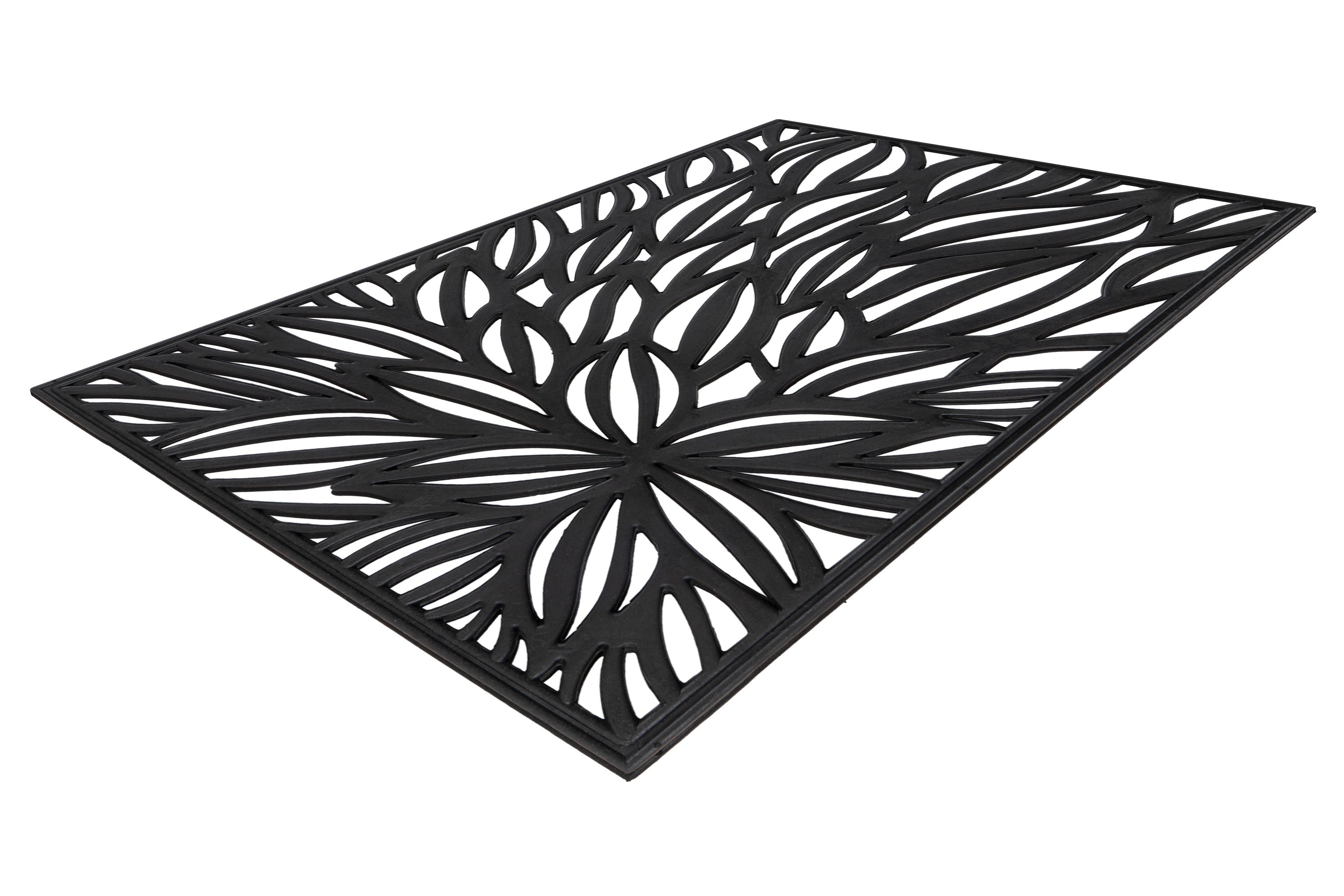 kayoom-fu-matte-urban-entry-125-schwarz-45-x-75-cm image 2