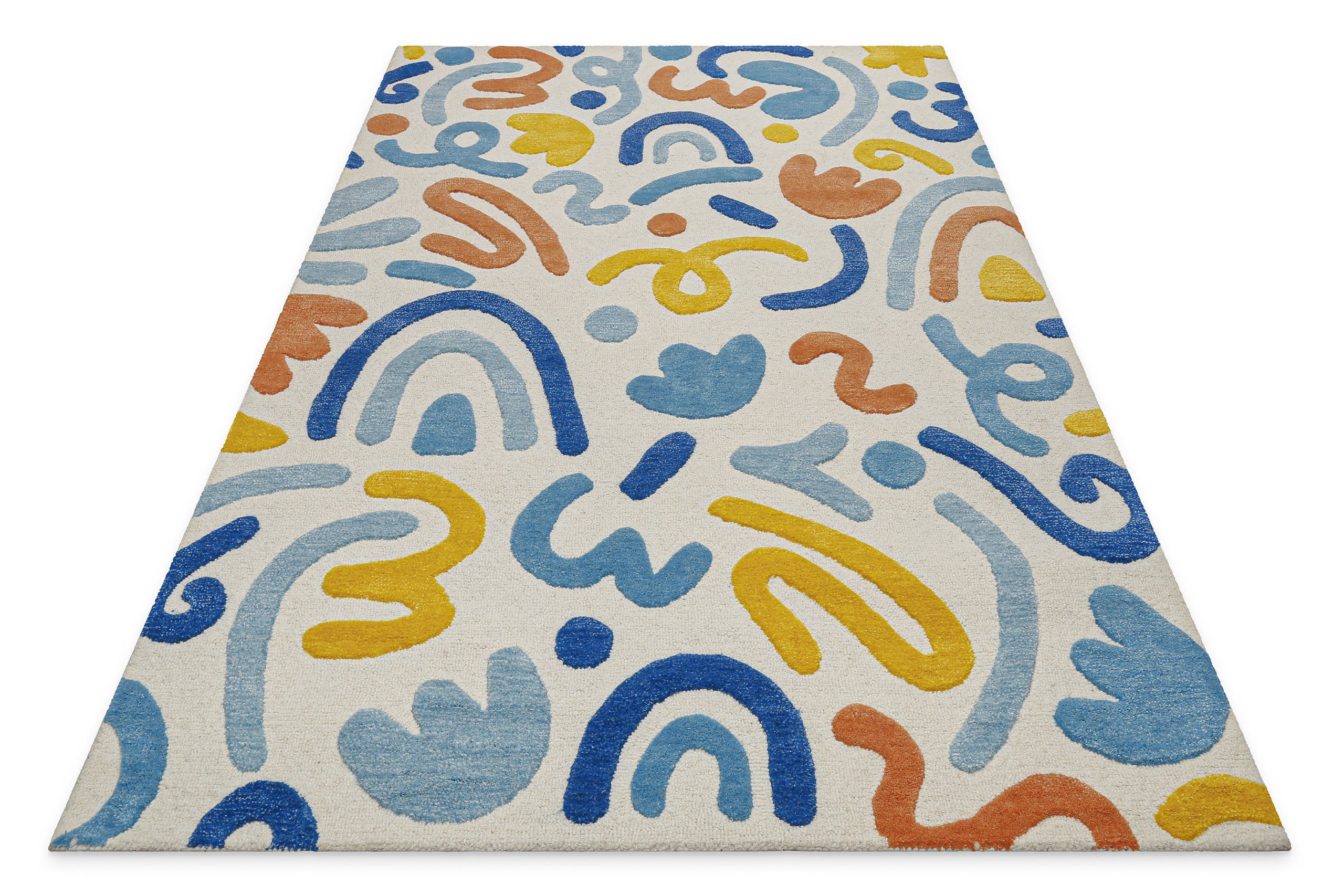 weconhome-kinderteppich-schurwolle-multi-scribble-smart-kids-eckig image 3