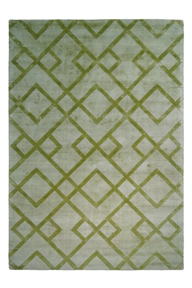 kayoom-luxury-310-kurzflorteppich-violett-retro-design-handgefertigt image 1