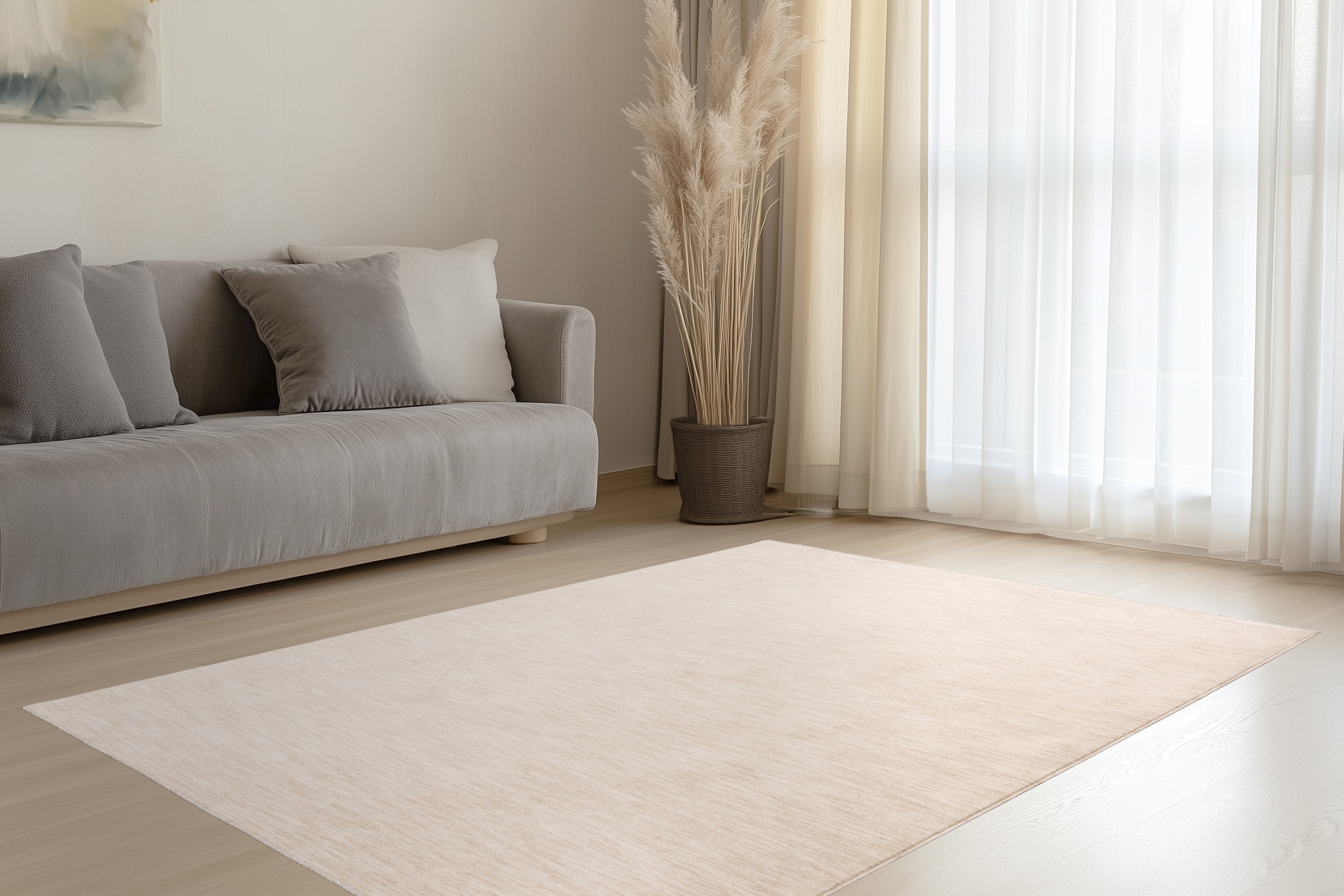 kayoom-passionate-125-kurzflorteppich-elfenbein-9-mm-florh-he-2000-g-m-polyester image 3